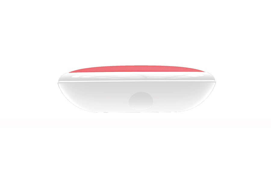 Side view of waterproof wireless temperature sensor that uses Bluetooth