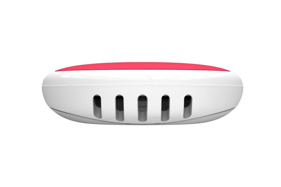 Superior Bluetooth Temperature Logger - Side View - Red