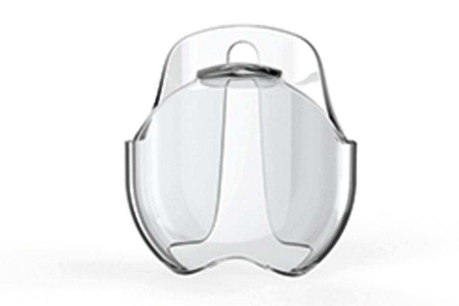 Front view of holder for Bluetooth sensors and data loggers